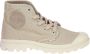 Palladium Womens Pampa Hi Veterboots Laarzen Met Veters Dames Beige - Thumbnail 3