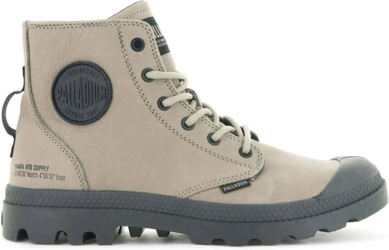 Palladium Pampa Hi Supply Leather Heren Laarzen Leer Boots Bruin 77963-297-M