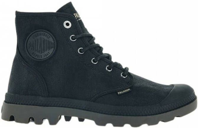 Palladium Pampa Hi Wax 77222 008 M 35 shoes Zwart Unisex