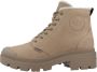 Palladium Ritssluiting Veterschoenen Brown Dames - Thumbnail 2