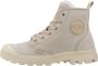 Palladium PAMPA~HIGH~ZIP~WL~~~~~~~~~~~~~ Hoge sneakersVeterlaarzenDames veterschoenenDames sneakersHalf-hoge schoenen Wit beige - Thumbnail 14