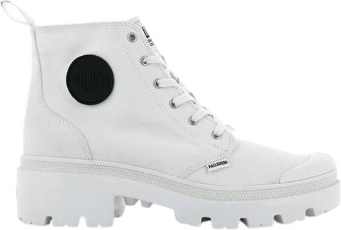 Palladium Sneakers pallabase twill 76709-l47 Wit Dames - Foto 3