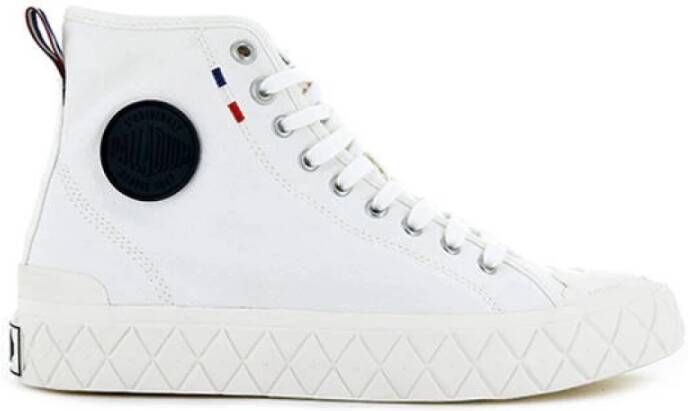 Palladium S sneakers aas canvas midden Wit - Foto 2