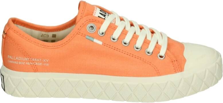 Palladium Sportieve Lage Sneakers Oranje