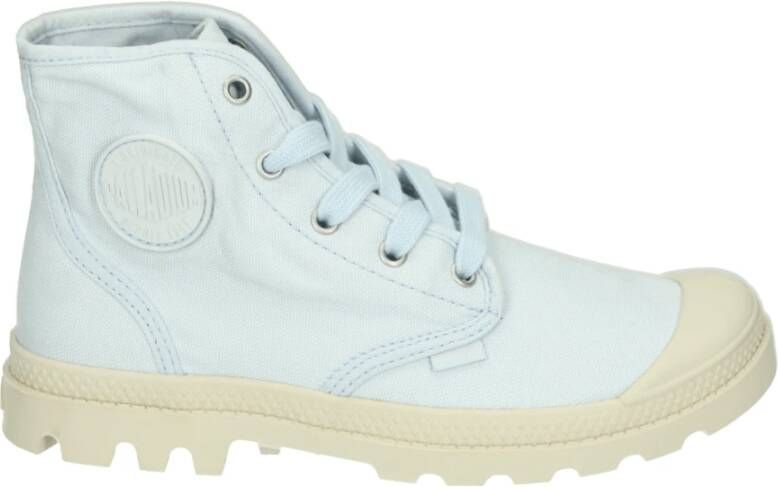 Palladium Sportieve Mid-Top Sneakers Lichtblauw