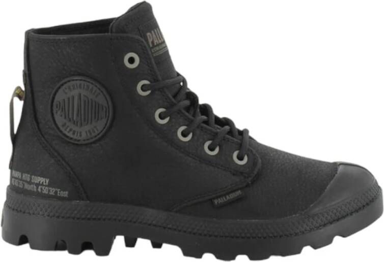 Palladium Unisex Enkellaarzen Pampa Hi Supply Black