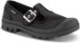 Palladium Zwarte Canvas Sneakers met Gespsluiting - Thumbnail 1