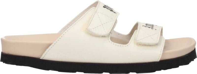 Palm Angels Beige Sandaal Regular Fit Geschikt voor warm weer 100% leer Beige Dames
