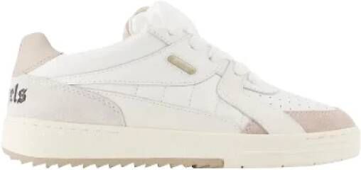 Palm Angels Beige Sneakers Regular Fit Geschikt voor alle temperaturen 100% leer Beige Dames