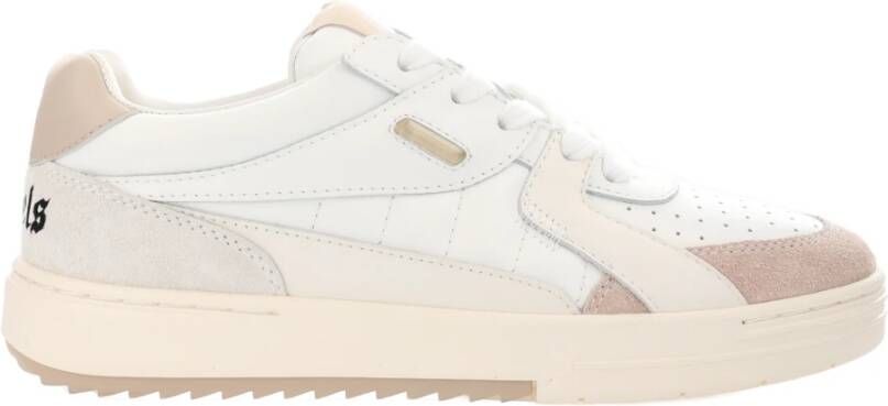 Palm Angels Beige Sneakers Regular Fit Geschikt voor alle temperaturen 100% leer Beige Dames