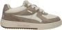 Palm Angels Beige Stoffen Sneakers met Logo - Thumbnail 1