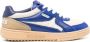 Palm Angels Leren Sneakers met Kleurblok Blue Heren - Thumbnail 1