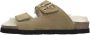 Palm Angels Beige Sandalen met Bont Binnenzool Beige Dames - Thumbnail 1