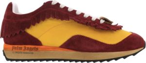 Palm Angels Fringe Runner Sneakers Geel Heren