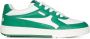 Palm Angels University leren sneakers Groen - Thumbnail 1