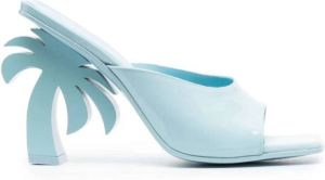 Palm Angels Heeled Mules Blauw Dames