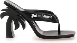 Palm Angels Heeled Mules Wit Dames