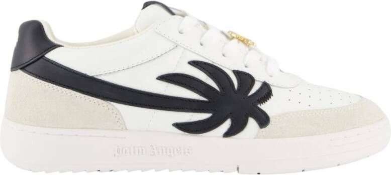 Palm Angels Palm Beach University sneaker van leer met suède details