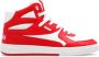 Palm Angels Rode hoge sneakers met wit logo Red Heren - Thumbnail 1