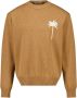 Palm Angels Kameel Palmboom Crewneck Trui - Thumbnail 1