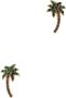 Palm Angels Kristallen Palmboom Oorbellen - Thumbnail 1