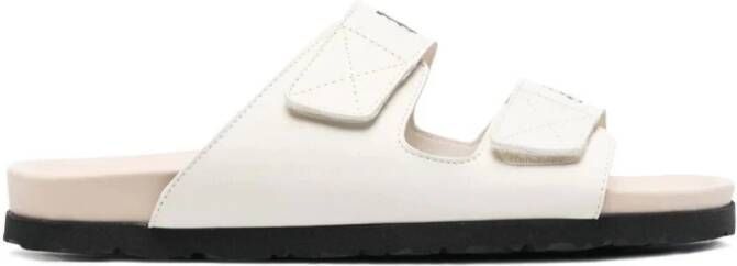 Palm Angels Sandalen met logoprint Beige - Foto 1