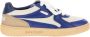 Palm Angels Leren Sneakers met Kleurblok Blue Heren - Thumbnail 2
