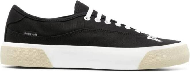 Palm Angels Logo Skaters Low Sneakers Zwart Heren