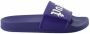 Palm Angels Blauwe Slippers voor Heren Blauw Heren - Thumbnail 1