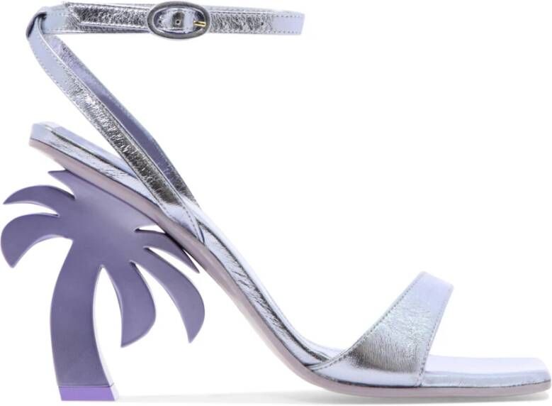 Palm Angels Paarse Sandalen voor Vrouwen