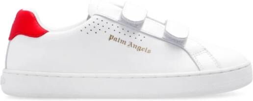 Palm Angels Kids Palm One sneakers met klittenband Wit - Foto 1
