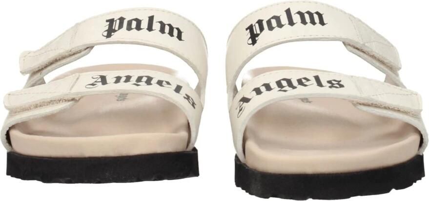 Palm Angels Beige Sandaal Regular Fit Geschikt voor warm weer 100% leer Beige Dames