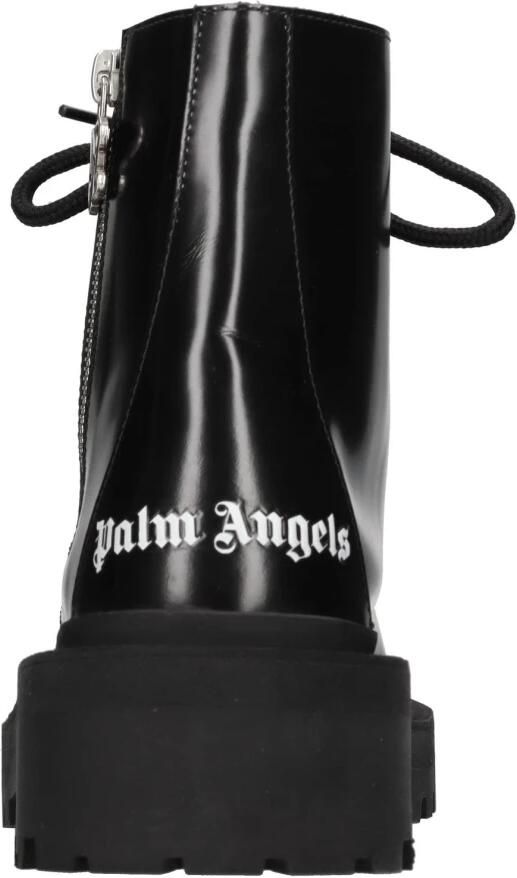 Palm Angels Zwarte Enkellaarzen voor Dames Black - Foto 4