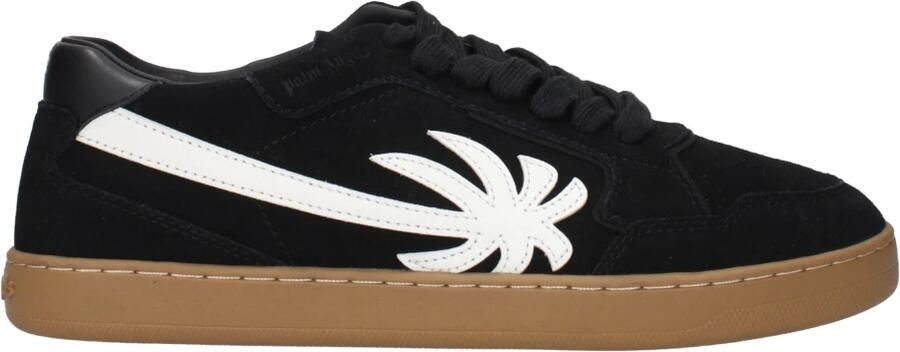 Palm Angels Contrast Logo Suède Sneakers