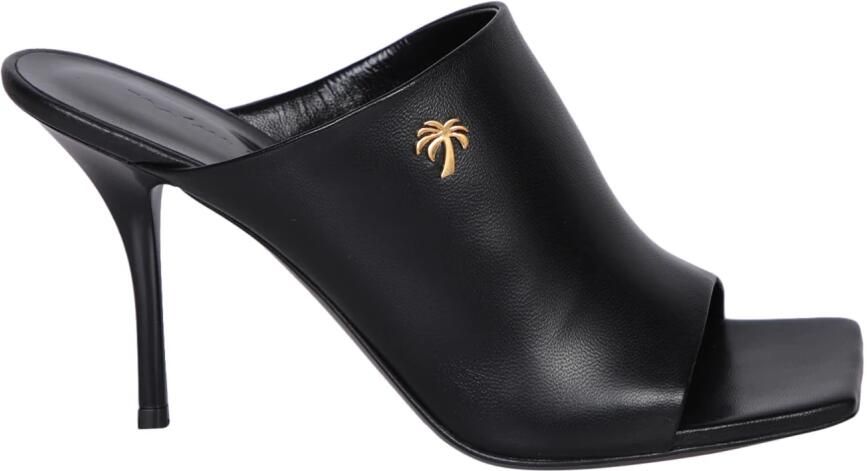 Palm Angels Logo Leren Sandaal