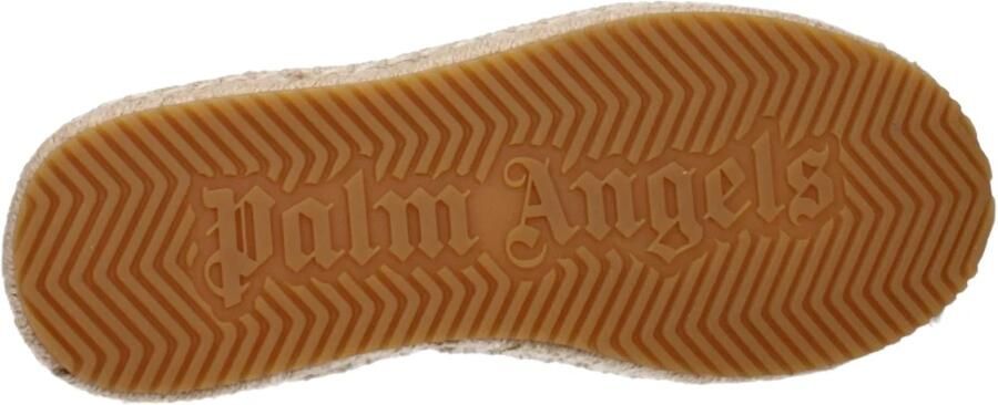 Palm Angels Witte Leren Lage Sneakers - Foto 3