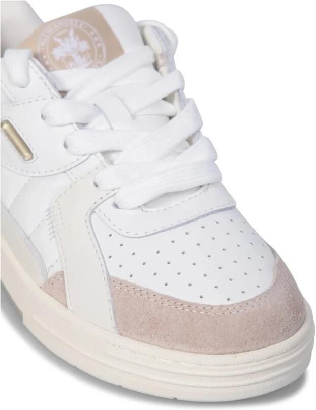 Palm Angels Beige Sneakers Regular Fit Geschikt voor alle temperaturen 100% leer Beige Dames
