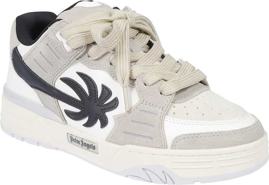 Palm Angels Witte Sneakers met Palm-Tree Logo
