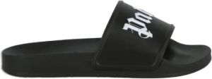 Palm Angels Pre-owned Rubber sandals Zwart Dames