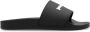 Palm Angels Slippers & Mules Dames Essential Logo Slider Zwart in zwart - Thumbnail 16
