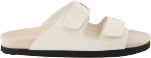 Palm Angels Sliders Beige Dames