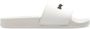 Palm Angels Slippers met logoprint Beige - Thumbnail 1