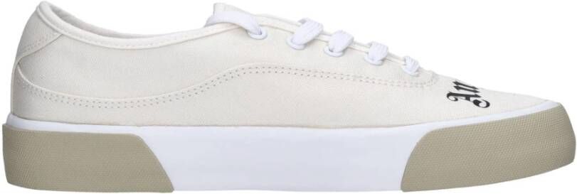 Palm Angels Hoogwaardige witte sneakers voor heren White Heren