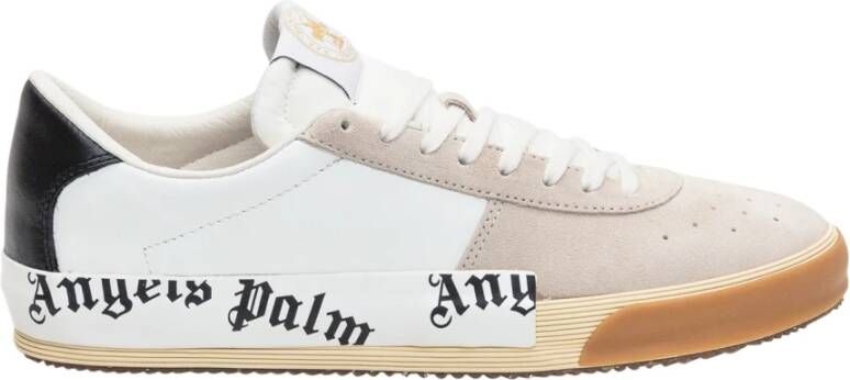 Palm Angels Syntetisch.44 Vulcanized Sneakers Wit Zwart White Heren