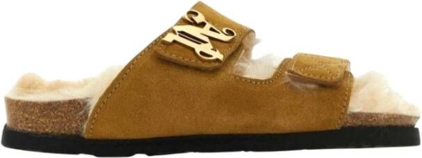 Palm Angels Stijlvolle Sandalen voor de Zomer Brown Dames