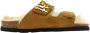 Palm Angels Beige Sandalen met Bont Binnenzool Beige Dames - Thumbnail 3