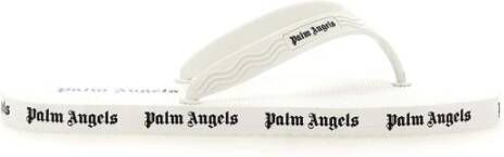 Palm Angels Stijlvolle zomerse slippers voor vrouwen White Dames