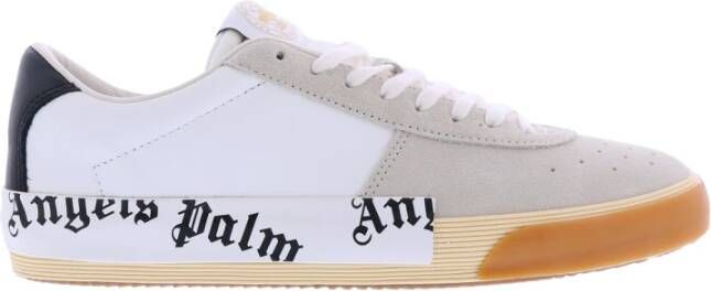 Palm Angels Syntetisch.44 Vulcanized Sneakers Wit Zwart White Heren