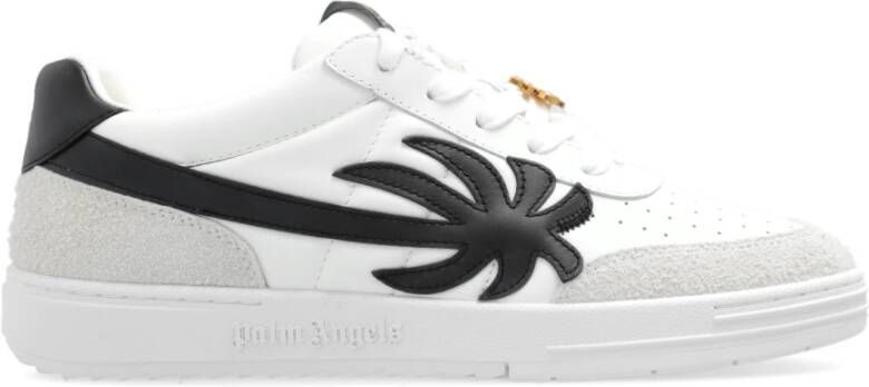 Palm Angels Palm Beach University sneaker van leer met suède details