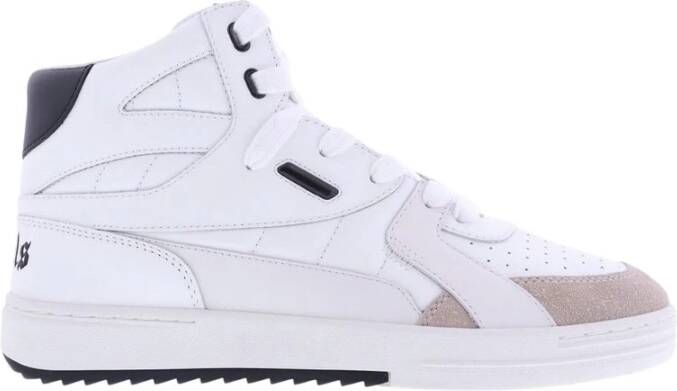 Palm Angels University Mid Sneaker in Wit